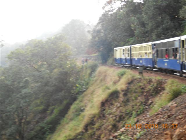Train Ride On Sloppy Mountains of Matheran