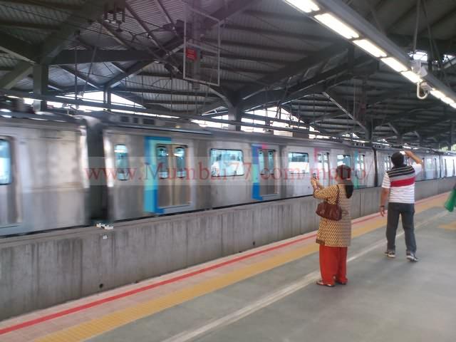 Excited Commuters Clicking Pictures