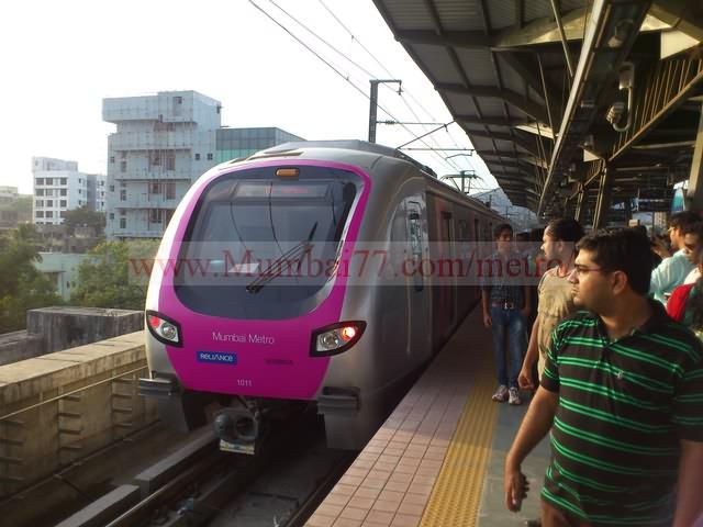 Metro Train in Mumbai