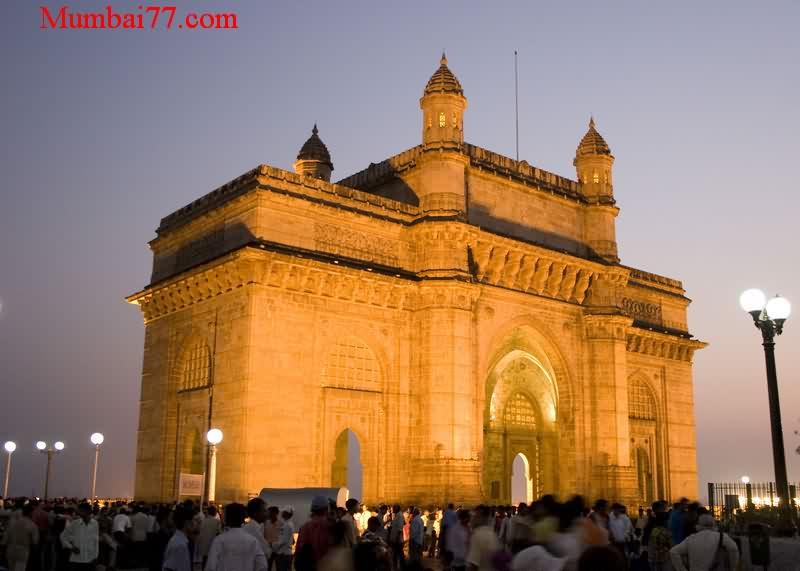 Old Gateway Of India Evening View