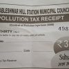 Mahabaleshwar Pollution Tax Receipt